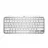 Клавиатура беспроводная LOGITECH MX Keys Mini, Premium typing, Metal plate, BT/2.4Gh, US Layout, Pale Grey
