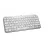 Клавиатура беспроводная LOGITECH MX Keys Mini, Premium typing, Metal plate, BT/2.4Gh, US Layout, Pale Grey