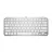 Клавиатура беспроводная LOGITECH MX KEYS MINI, Premium typing, Metal plate, BT/2.4Gh, US Layout, Pale Grey