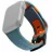 Bratara pentru ceas UAG Apple Watch 44/42 Civilian Strap, Slate/Orange