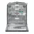 Встраиваемая посудомоечная машина GORENJE GV 693 C61AD, 16 комплектов, 7 программ, Белый, A+++