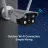 IP-камера TP-LINK VIGI C340-W, 4mm, 4MP, Outdoor Wi-Fi Full-Color Bullet Network Camera, PoE
