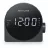 Ceas de birou MUSE M-185 CR BLACK