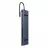 Docking station GEMBIRD A-CM-COMBO10-01, 3xUSB 3.1, Type-C, LAN, HDMI, VGA, SD/MicroSD, 3.5mm,PD 87W