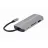Docking station GEMBIRD A-CM-COMBO8-02, USB 3.1, USB 2.0, HDMI, VGA, 3.5mm, SD/MicroSD, PD 87W