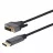Cablu video Cablexpert DP TO DVI 4K 1.8M "CC-DPM-DVIM-4K-6", 1,8m, DisplayPort to DVI Conector, DP (M) Conector to DVI-D (M) 4K-UHD @30Hz