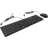 Kit (keyboard+mouse) GENIUS SLIMSTAR C126, CHOCOLATE KEYS, BRUSHED METAL LOOK, FN KEYS, BLACK, USB