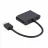 Cablu video Cablexpert HDMI M TO HDMI&VGA F + AUX,  "A-HDMIM-HDMIFVGAF-01"