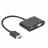 Cablu video Cablexpert HDMI M TO HDMI&VGA F + AUX,  "A-HDMIM-HDMIFVGAF-01"