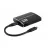 Cablu video Cablexpert TYPE-C TO 2*HDMI SOCKET 0.15M , UP TO 4K AT 30 HZ A-CM-HDMIF2-01