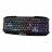 Gaming Tastatura GENIUS SCORPION K215, Multimedia, Spill-resistant, 7 color backlight, Black, USB