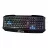 Gaming keyboard GENIUS SCORPION K215, Multimedia, Spill-resistant, 7 color backlight, Black, USB