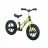 Bicicleta fara pedale Gimme Balance Bike Leo, Green, 12", 3+, 1 viteze, Verde, Negru