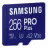 Card de memorie Samsung 256GB MICROSD (CLASS 10) UHS-I (U3) +SD ADAPTER,  PRO PLUS "MB-MD256KA"