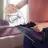 Fier de calcat PHILIPS DST5030/80, 2400 W, 320 ml, SteamGlide Plus, Violet, Negru