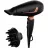 Uscator de par Rowenta CV8830F0C, 2200 W, 2 viteze, 3 moduri, Ionizare, Negru, Roz