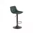 Scaun de bar AG H95 hoker, Otel, Negru, Verde