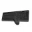 Kit (tastatura+mouse) A4TECH FG1010S, Fn Keys, Splash Proof, Silent Mouse, 1xAA/1xAA, Grey