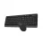 Kit (tastatura+mouse) A4TECH FG1012S, Fn Keys, Splash Proof, Silent Mouse, 1xAA/1xAA, Black