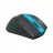 Мышь A4TECH FG30S Silent, 1000-2000 dpi, 6 buttons, Ergonomic, 1xAA, Grey/Blue