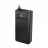 Baterie externa universala XO 50000 mAh with digital display, PR125 Black (3input 4 output)