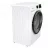 Masina de spalat rufe GORENJE WNEI 74 SBS/UA, Ingusta, 7 kg, 1400 RPM, 16 programe, Alb, Negru, A+++