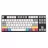 Gaming keyboard Varmilo VEA87 CMYK Cherry Mx Red Multicolor