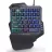 Gaming Tastatura GEMBIRD Gaming Kit IVAR TWIN, 35-key keyboard & mouse, 1000-3200 dpi, 7 buttons, Rainbow LED, USB