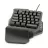 Игровая клавиатура GEMBIRD Gaming Kit IVAR TWIN, 35-key keyboard & mouse, 1000-3200 dpi, 7 buttons, Rainbow LED, USB