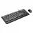 Kit (tastatura+mouse) SOHOO KM102, Laser Engraving, Ultra-thin, 1200 dpi, 4 buttons, 1.8m, Black, USB