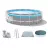 Bazin cu cadru metalic INTEX 26722 Clearview, 12 700 l, 427 x 107 cm