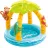 Надувной детский бассейн INTEX „Palmierii pe insula tropicală” 58417, 45 л, 120 x 86 см, 1-3 года