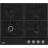 Plita incorporabila cu gaz BEKO HIAW64225SB, 10700 W, 4 arzatoare, Arzator Wok, Inox, Negru