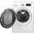 Masina de spalat rufe cu uscator WHIRLPOOL FFWDB 976258 BV EE, Standard, 9 kg, 1600 RPM, 14 programe, Alb, Negru, E