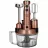 Кухонный комбайн GOLDMASTER GM 7239 G 1000 W, 1000 Вт, 1.5 л, 2 скорости, Турборежим, Золотистый