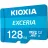 Card de memorie KIOXIA (Toshiba) 128GB Exceria LMEX1L128GG2 microSDHC, 100MB/s, (Class 10 UHS-I) + Adapter MicroSD->SD