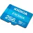 Card de memorie KIOXIA (Toshiba) 256GB Exceria LMEX1L256GG2 microSDHC, 100MB/s, (Class 10 UHS-I) + Adapter MicroSD->SD