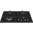 Plita incorporabila cu gaz BEKO HIYG64225SBO, 4 arzatoare, Arzator Wok, Vitroceramica, Negru