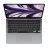 Laptop APPLE MacBook Air 13.6" M2 (2022) Space Gray, 8GB RAM, 256GB SSD, RU layout