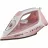 Fier de calcat POLARIS PIR 2497AK, 2400 W, 300 ml, Talpa ceramica, Alb, Roz