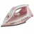 Fier de calcat POLARIS PIR 2497AK, 2400 W, 300 ml, Talpa ceramica, Alb, Roz