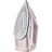 Fier de calcat POLARIS PIR 2497AK, 2400 W, 300 ml, Talpa ceramica, Alb, Roz