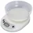 Cantar de bucatarie ESPERANZA COCONUT EKS007 White with bowl (1L), 5 kg, Plastic, Functia tara, Alb