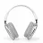Casti fara fir GEMBIRD BHP-LED-02-W, Bluetooth Stereo Headphones with built-in Microphone, Bluetooth v.5, Operation distance: up to 10 m in the open air, 400 mAh Li-ion battery, multifunction button, white