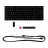 Клавиатура HyperX ALLOY ORIGINS CORE PBT MECHANICAL GAMING KEYBOARD (RU), RED - LINEAR KEY SWITCH, HIGH-QUALITY, DURABLE PBT KEYCAPS, BACKLIGHT (RGB), 100% ANTI-GHOSTING, ULTRA-PORTABLE DESIGN, SOLID-STEEL FRAME, USB