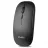 Mouse wireless SVEN RX-565SW, Optical Mouse, rechargeable battery 400 mAh, 1600 dpi, USB, silent black