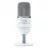 Микрофон HyperX SoloCast, White, for the streaming, Sampling rates: 48 / 44.1 /32 / 16 / 8 kHz, 20Hz-20kHz, Tap-to-Mute sensor with LED indicator, Flexible, Adjustable stand, Cardioid polar pattern, Boom arm and mic stand, Cable length: 2m, Black,  USB