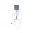 Microfon HyperX SOLOCAST, WHITE, for the streaming, Sampling rates: 48 / 44.1 /32 / 16 / 8 kHz, 20Hz-20kHz, Tap-to-Mute sensor with LED indicator, Flexible, Adjustable stand, Cardioid polar pattern, Boom arm and mic stand, Cable length: 2m, Black, USB