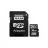 Card de memorie GOODRAM 16GB microSD Class10 U1 UHS-I + SD adapter Goodram M1AA, 600x, Up to: 90MB/s