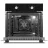 Cuptor electric incorporabil HANSA BOES684620, 77 l, 9 functi, Grill, Timer, Inox, Negru, A